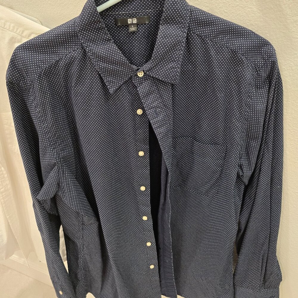 Uniqlo dotted bottom down